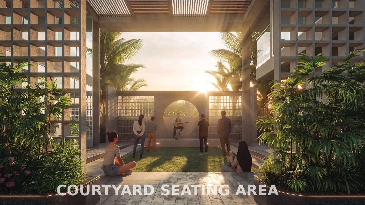 Courtyard Seating